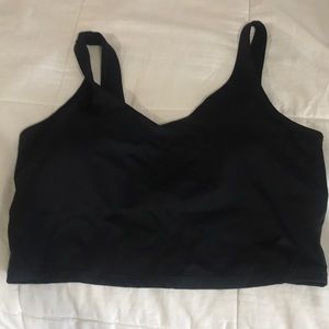 Longline sports bra